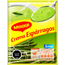 Crema espárragos frontal