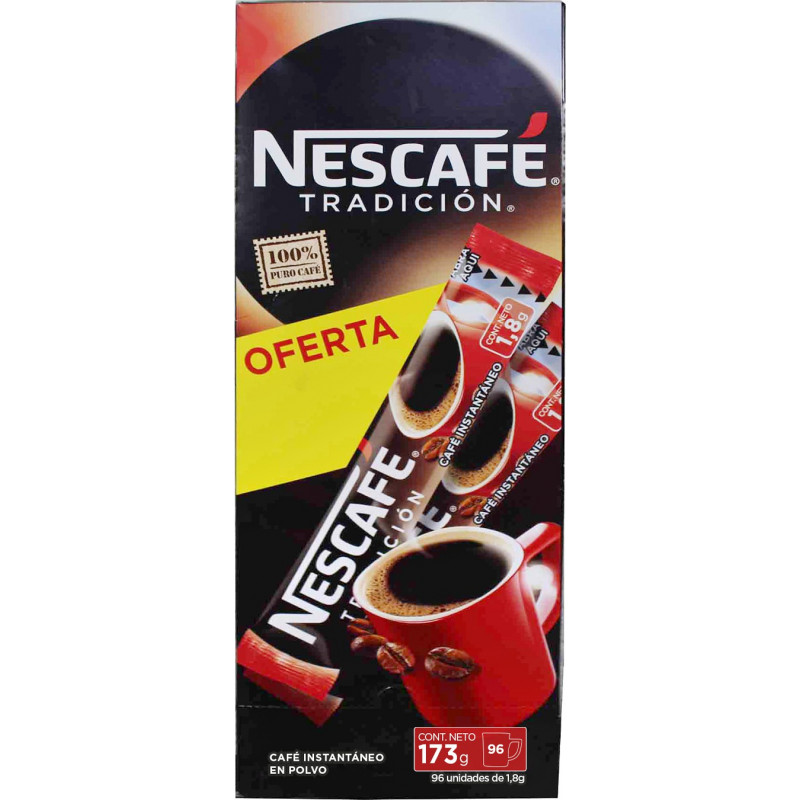 Nescafé caja sobre tradición