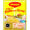 Sopa pollo con arroz frontal