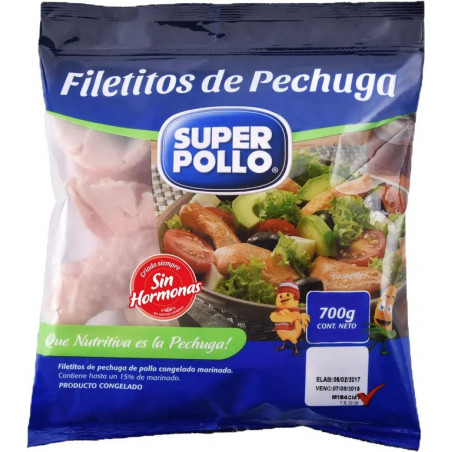 Filetitos de pechuga de pollo