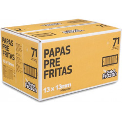 Caja papas prefritas