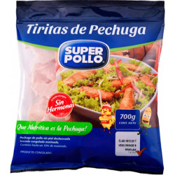 Tiritas de pechuga de pollo