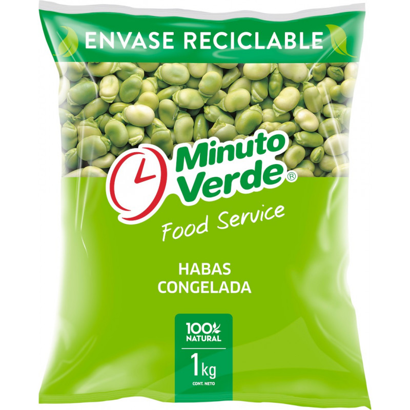 Habas congeladas