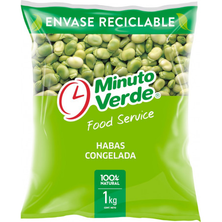 Habas congeladas