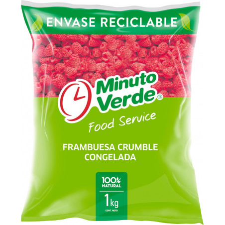 Frambuesa crumble congelada