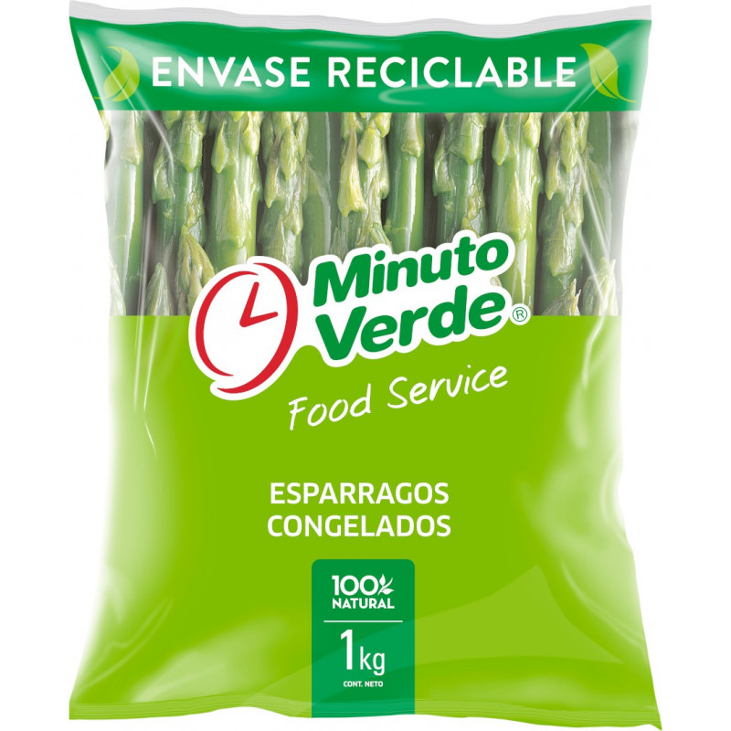 Espárragos congelados