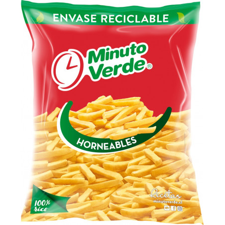 Papas prefritas horneables