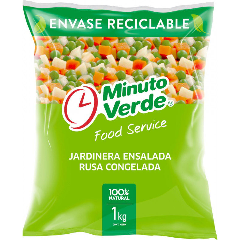 Jardinera Ensalada Rusa Minuto Verde 1 kg