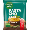 Pasta de choclo con albahaca