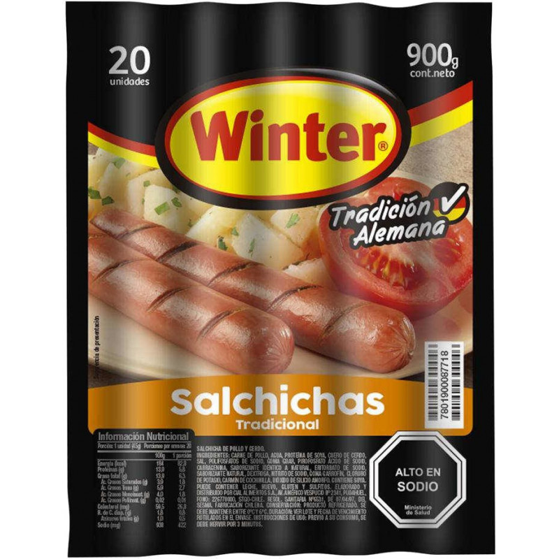 Salchichas tradicional winter