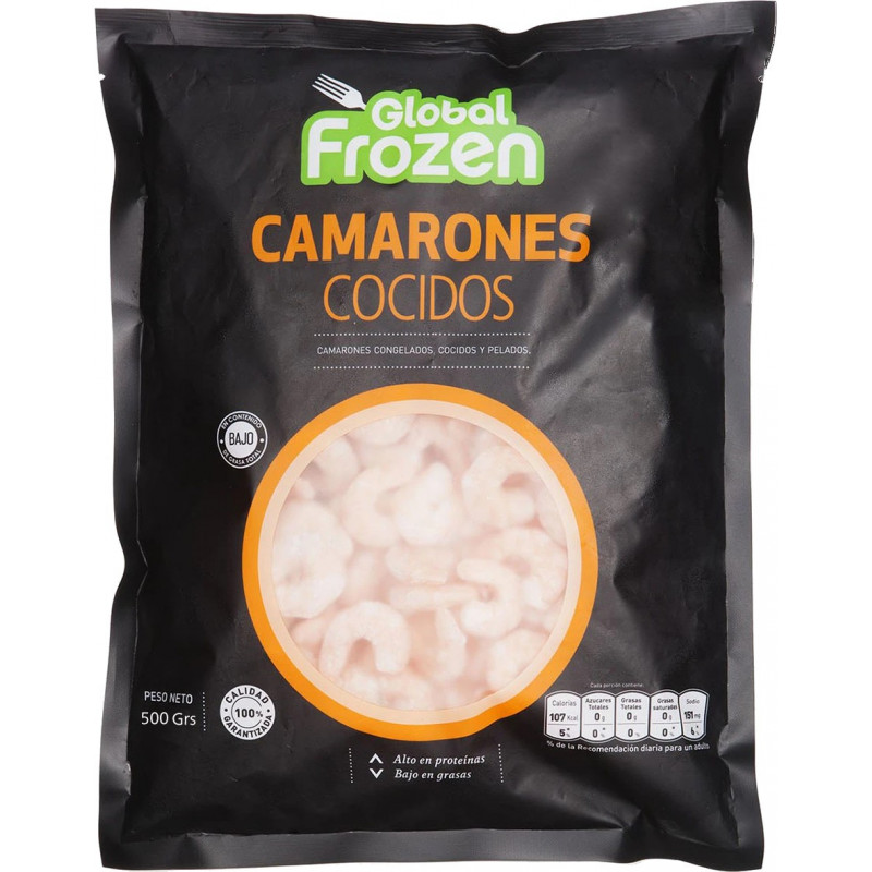 Camarones cocidos bolsa Camarones cocidos bolsa