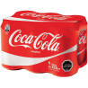 Six pack lata coca cola