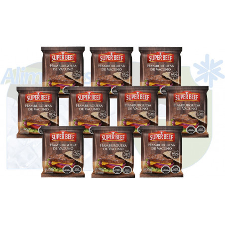 Pack hamburguesas super beef