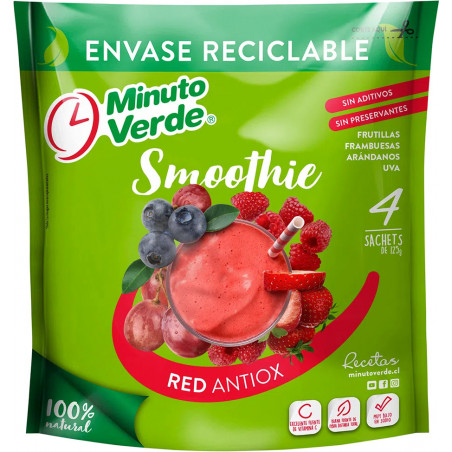 Smoothie Red Antiox frente