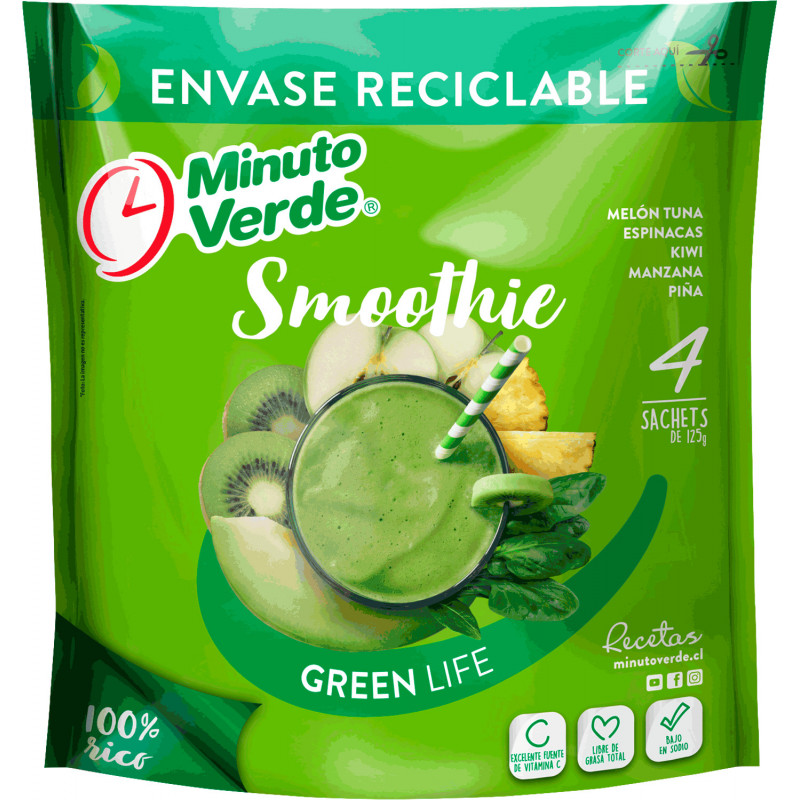 Smoothie Green Life frente