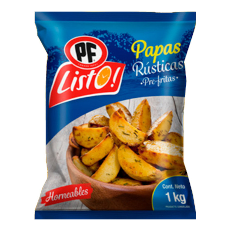 Papas rústicas pf listo