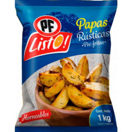 Papas rústicas pf listo