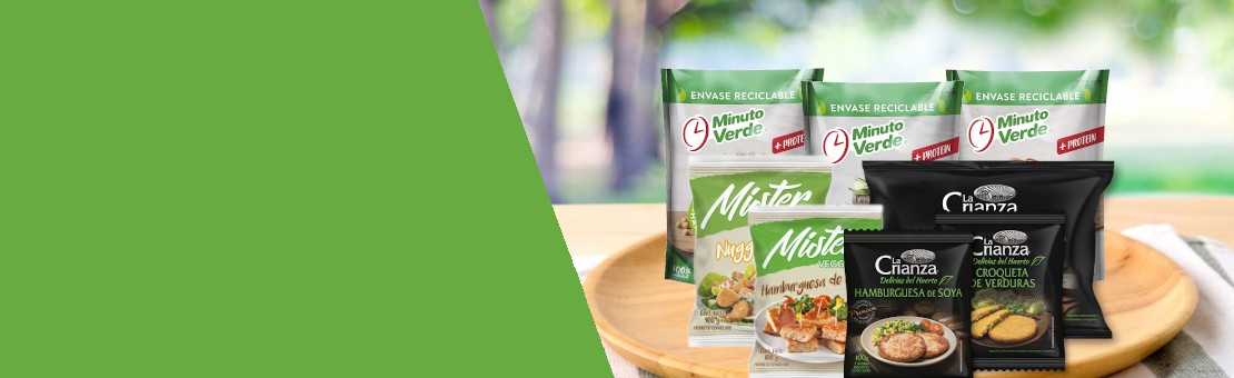 Productos para vegetarianos y veganos